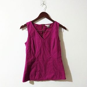 Banana Republic sz 0 magenta tank